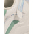 cheap Women&#039;s Sneakers-Women&#039;s Chunky White and Green Sneakers – Breathable Mesh Lace-Up Platform Trainers, Casual Sport Running Shoes for Walking, Travel and Streetwear