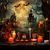 cheap Halloween Wall Tapestries-Halloween Hanging Tapestry Horror Castle Photograph Backdrop Jack O Lantern Wall Art Large Tapestry Mural Decor Blanket Curtain Home Bedroom Living Room Decoration Death Selfie