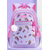 cheap Kids &amp; Teen Backpacks-Girls Cartoon Backpack for School – Cute Printed Bookbag with Cat Ears and Pom-Pom Charm, Lightweight Waterproof Schoolbag for Elementary Kids