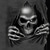 baratos Camisetas de Halloween-Homens Caveiras A Morte Esqueleto Camisa Social camisa de botão Manga Longa Punk gótico escuro Feriado Streetwear Verão Primavera Aberto para a Lateral Impressão 3D camisas de colarinho Preto Vinho