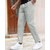 economico Chino-Per uomo Aderente Pantaloni Chinos Coulisse Tasca Semplice Comodità Lunghezza alla caviglia Quotidiano Affari Lavoro Moda Stile Classico Blu Nero Micro-elastico
