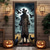 cheap Halloween Decoration-Halloween Door Covers Pumpkin Scarecrow Door Tapestry Door Curtain Decoration Backdrop Door Banner for Front Door Farmhouse Holiday Party Indoor Outdoor Decor Supplies
