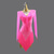 abordables robe de compétition-Robe de danse latine pour femmes, tenue de performance, salsa, à pompons, manches longues, rumba, samba, chacha, fête, scène, vêtements de danse