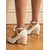 preiswerte Retro-Stil der 1950er Jahre-Hellblaue Mary-Jane-Pumps mit Plateausohle für Damen – klobige Blockabsätze im Lolita-Stil der 1950er Jahre mit Knöchelriemen und Schleife, perfekt für Hochzeiten, Cosplay und elegante Abendpartys
