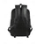 cheap Fashion Backpacks-Men's Black Faux Leather Laptop Backpack with Large Capacity, Multi-Compartment Travel and Work Bag for Business, School, and Daily Use
