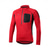 preiswerte Radtrikot Herren-Arsuxeo Herren Radtrikot Langarm Fahhrad Trikot mit 3 Gesäßtaschen Mountainbike MTB Schnelltrocknend Reflektierende Streifen Rückentasche Bequem Dunkelgrau Dunkelrosa Grün Sport Bekleidung