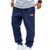 economico pantaloni da jogging-Per uomo Pantaloni da tuta Joggers Pantaloni sportivi Pantaloni Coulisse Tasca Elastico in vita Bandiera Americana Comodità Quotidiano Sport all'Aperto Moda Casual Nero Rosso Micro-elastico