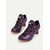 cheap 1930s-Women&#039;s Purple Edwardian Cage Strap Heels – Vintage 1900s-Inspired Faux Leather Kitten Heel Dress Shoes, Retro Costume Footwear for Historical Reenactment, Theater, and Gothic Lolita Style