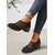 preiswerte Block Heels-Schwarze Damenschuhe aus Mesh mit Blockabsatz – atmungsaktive Pumps im Vintage-Stil fürs Büro, Gartenpartys und elegante Freizeitlooks