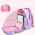 abordables Sacs à dos pour Enfants et Adolescents-Sac à dos arc-en-ciel licorne pour filles, idéal pour l'école primaire : léger, imperméable, grande capacité, avec plusieurs compartiments, parfait pour l'école et les voyages.