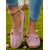 cheap Women&#039;s Slip-Ons &amp; Loafers-Women&#039;s Breathable Flyknit Cut-Out Loafers  – Lightweight Casual Slip-On Shoes for Gardening and Outdoor Activities
