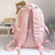 preiswerte Kinder- und Teenager-Rucksäcke-Kawaii-Rucksack mit Katzenohren für Mädchen – süße rosa Schultasche mit durchsichtiger Sichttasche und Cartoon-Ansteckern für Teenager und Kinder