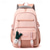 cheap Kids &amp; Teen Backpacks-Back to School Backpack for Teen Girls – Cute Aesthetic School Bag with Plush Keychain, Multi-Pocket Lightweight Daypack for Middle &amp; High School