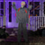 preiswerte Halloween-Neue Halloween große Zombie Schaukel Geist Induktion elektrische Beleuchtung Sound Sound Control einstellbar