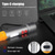 preiswerte Taschenlampen-Auto-Detailleuchte wiederaufladbar, Lackkorrektur-Inspektionsleuchte mit Magnetfuß &amp;Haken, tragbare LED-Arbeitsleuchte für Autopflege, Farbabstimmung &amp;Reparaturen