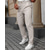 baratos Magro-Homens Social Calças chinês Bolsos Botões Tecido Conforto Formal Festa Trabalho Moda Estilo Clássico Preto Branco Micro-Elástica
