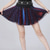 cheap Latin Skirts-Latin Dance Skirts Splicing Crystals / Rhinestones Tulle Women's Performance Training High Polyester