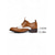 preiswerte Damenschnürschuhe-Damen-Oxford-Schuhe mit Flügelkappe in Schwarz und Weiß – Schnürschuhe aus Leder im Brogue-Stil der 1950er Jahre fürs Büro, Freizeitausflüge und Mode im Retro-Stil