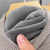 abordables Pull col rond-Homme Pull Pull Tricoté Côtelé Tricoter Hauts Réguliers Tricoté Toison Uni Col ras du cou Mode Basique Vacances Tenue quotidienne Vêtement Tenue Automne Hiver Noir Gris foncé M L XL