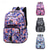 preiswerte College-Rucksäcke-Unisex-Schulrucksack mit geometrischem Aufdruck – leichte, wasserdichte Büchertasche für Teenager, ideal für die Mittelschule, die Oberschule und den täglichen Weg