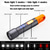 preiswerte Taschenlampen-Auto-Detailleuchte wiederaufladbar, Lackkorrektur-Inspektionsleuchte mit Magnetfuß &amp;Haken, tragbare LED-Arbeitsleuchte für Autopflege, Farbabstimmung &amp;Reparaturen