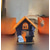 cheap Hallowen Prop Lighting-Halloween Decor, Pumpkin Wooden Block, Ghost Tabletop Decorative Sign and Centerpieces - Black and Orange for Home Party Table Shelf Office