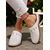 Χαμηλού Κόστους Γυναικεία Clogs-Γυναικεία slip-on mules με κοπή – αναπνεύσιμα και άνετα τσόκαρα για χαλαρές μέρες, χαλάρωση στην αυλή και ώρα τσαγιού στην αυλή