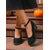 cheap Block Heels-Women’s Black Ankle Strap Chunky Heel Shoes, Casual or Dressy for Work, Dinner and Everyday Use