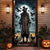 cheap Halloween Decoration-Halloween Door Covers Pumpkin Scarecrow Door Tapestry Door Curtain Decoration Backdrop Door Banner for Front Door Farmhouse Holiday Party Indoor Outdoor Decor Supplies