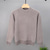 abordables Pull col rond-Homme Pull Pull Tricoté Côtelé Tricoter Hauts Réguliers Tricoté Toison Uni Col ras du cou Mode Basique Vacances Tenue quotidienne Vêtement Tenue Automne Hiver Noir Gris foncé M L XL