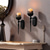cheap Halloween-Black Vintage Candlesticks, Black Crown And Scepter Design Wall-Mounted, Perfect Decoration for Living Room, Courtyard, Bedroom, Staircase, Christmas, Halloween, Valentine&#039;s Day Gift 1PCS