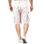 baratos Clássico-Homens Bermuda Cargo Shorts de moletom Com Cordão Cintura elástica Tecido Macio Respirável Casual Final de semana Moda Roupa de rua Azul denim Preto Micro-Elástica