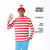 abordables Disfraces para hombres-Traje de cosplay Accesorios Personajes de cuentos de hadas Casual for Hombre Adulto Víspera de Todos los Santos Carnaval Rendimiento Disfraces educativos Disfraces para eventos escolares
