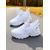 cheap Women&#039;s Sneakers-Women&#039;s Flyknit Athletic Sneakers – Lightweight Lace-Up Trainers for Walking, Gym and Casual Outings