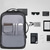 cheap College Backpacks-Men&#039;s Waterproof Anti-Theft Laptop Backpack with USB Charging Port – Large Capacity Business Travel Bag with Multiple Compartments for Work, School, or Office Use