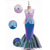 baratos Fantasias para meninas-Conto de fadas sereia Princesa Ariel Vestidos Ocasiões Especiais Cauda de Sereia Personagens de livros de histórias Para Meninas Crianças Dia Das Bruxas Carnaval Espetáculo Vestir-se para eventos