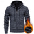 ieftine pulover cardigan pentru bărbați-Bărbați Pulover Cardigan Pulover decupat Pulover cu fermoar Pulover tricotat Striat Tricotat Topuri obișnuite Buzunar Lână  Simplu Capișon Modă Clasic Vacanță Purtare Zilnică Îmbrăcăminte Toamnă Iarnă