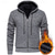 ieftine pulover cardigan pentru bărbați-Bărbați Pulover Cardigan Pulover decupat Pulover cu fermoar Pulover tricotat Striat Tricotat Topuri obișnuite Buzunar Lână  Simplu Capișon Modă Clasic Vacanță Purtare Zilnică Îmbrăcăminte Toamnă Iarnă