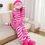 tanie Kostium zwierzęcy-Strój karnawałowy 2026 Piżama Kigurumi Wymyślny kostium Kostium Onesie Zwierzę Kot Kreskówka Ciepłe Piżama zabawny kostium Dla dorosłych Dla obu płci Mężczyźni i kobiety Halloween Karnawał Impreza
