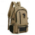 cheap College Backpacks-Men&#039;s Backpack School Bag Bookbag Functional Backpack School Backpack Bookbag School Daily Canvas Adjustable Large Capacity Lightweight Zipper Light Khaki. Black Army Green