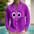 cheap 3D Pattern-Men&#039;s Cartoon Funny Smile Face Shirt Button Up Shirt Long Sleeve Fashion Casual Outdoor Daily Streetwear Spring Fall Turndown 3D Print Front One Pocket Linen Like Shirt Purple Orange Green Dark Blue