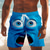 voordelige Retro Vintage &amp; Ethisch-Voor heren 3D-cartoon Lach gezicht Lange zwembroeken Zwemshorts Boardshorts Medium Taille Grappig Buiten Vakantie Dagelijks gebruik Zijzakken Mesh voering Elastische tailleband met trekkoord Ontwerper