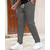 economico Chino-Per uomo Aderente Pantaloni Chinos Coulisse Tasca Semplice Comodità Lunghezza alla caviglia Quotidiano Affari Lavoro Moda Stile Classico Blu Nero Micro-elastico