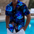 cheap Floral Print-Men&#039;s Floral Print Neon Glow Flowers Summer Hawaiian Shirt Button Up Shirt Aloha Shirt Short Sleeve Hawaiian Vacation Beach Wear Summer Spring Turndown 3D Print Collared Shirts Black 1 Black