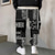cheap Men&#039;s Printed Sweatpants-Men&#039;s Paisley Color Block Sweatpants Joggers Trousers Mid Waist Drawstring Elastic Waist Ethnic Casual Jogging Streetwear Workout Athletic Sweatpants with Pockets Spring Fall 3D Print Black 1 Black
