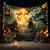 cheap Halloween Wall Tapestries-Halloween Hanging Tapestry Horror Castle Photograph Backdrop Jack O Lantern Wall Art Large Tapestry Mural Decor Blanket Curtain Home Bedroom Living Room Decoration Death Selfie