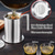 cheap Kitchen Utensils &amp; Gadgets-1.2 L/1.7L Stainless Steel Grease Strainer and Container - Large Oil Storage Pot Grease Keeper with Dust-Proof Lid &amp; Easy Grip Handle - for Bacon, Kitchen Cooking or Frying Oil