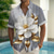 cheap Floral Print-Men&#039;s Floral Print Lily Flowers Summer Hawaiian Shirt Button Up Shirt Aloha Shirt Short Sleeve Hawaiian Holiday Beach Wear Summer Spring Turndown 3D Print Collared Shirts Front One Pocket Light Blue