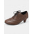 ieftine Victorian și Edwardian-Pantofi Oxford vintage edwardieni pentru femei – pantofi brogue din piele cu șireturi, culoare vișinie, stil retro anii 1900-1910 pentru petreceri cu ceai, reconstituiri istorice și evenimente elegante de seară