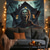 cheap Halloween Wall Tapestries-Halloween Hanging Tapestry Zombie Photograph Backdrop Jack O Lantern Wall Art Large Tapestry Mural Decor Blanket Curtain Home Bedroom Living Room Decoration Death Selfie